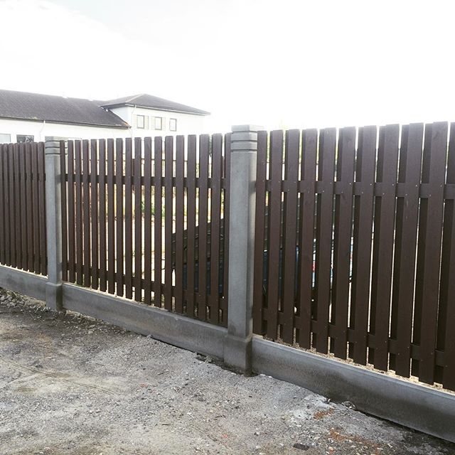 Jauna sēta Bauskā! #antbuve #nozogojums #betonaizstradajumi #seta #betonastabs #zogs